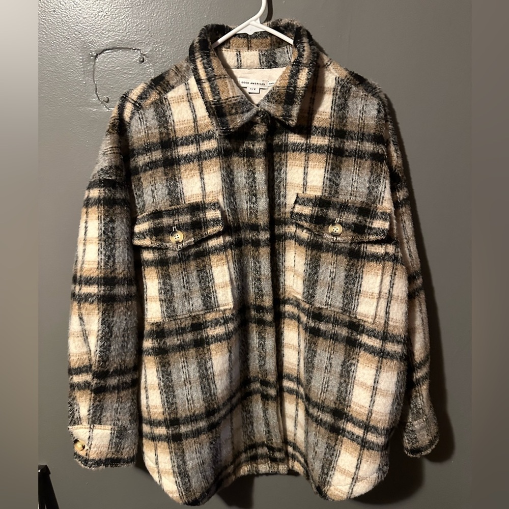 Good American Shacket **PRICE IS FIRM**